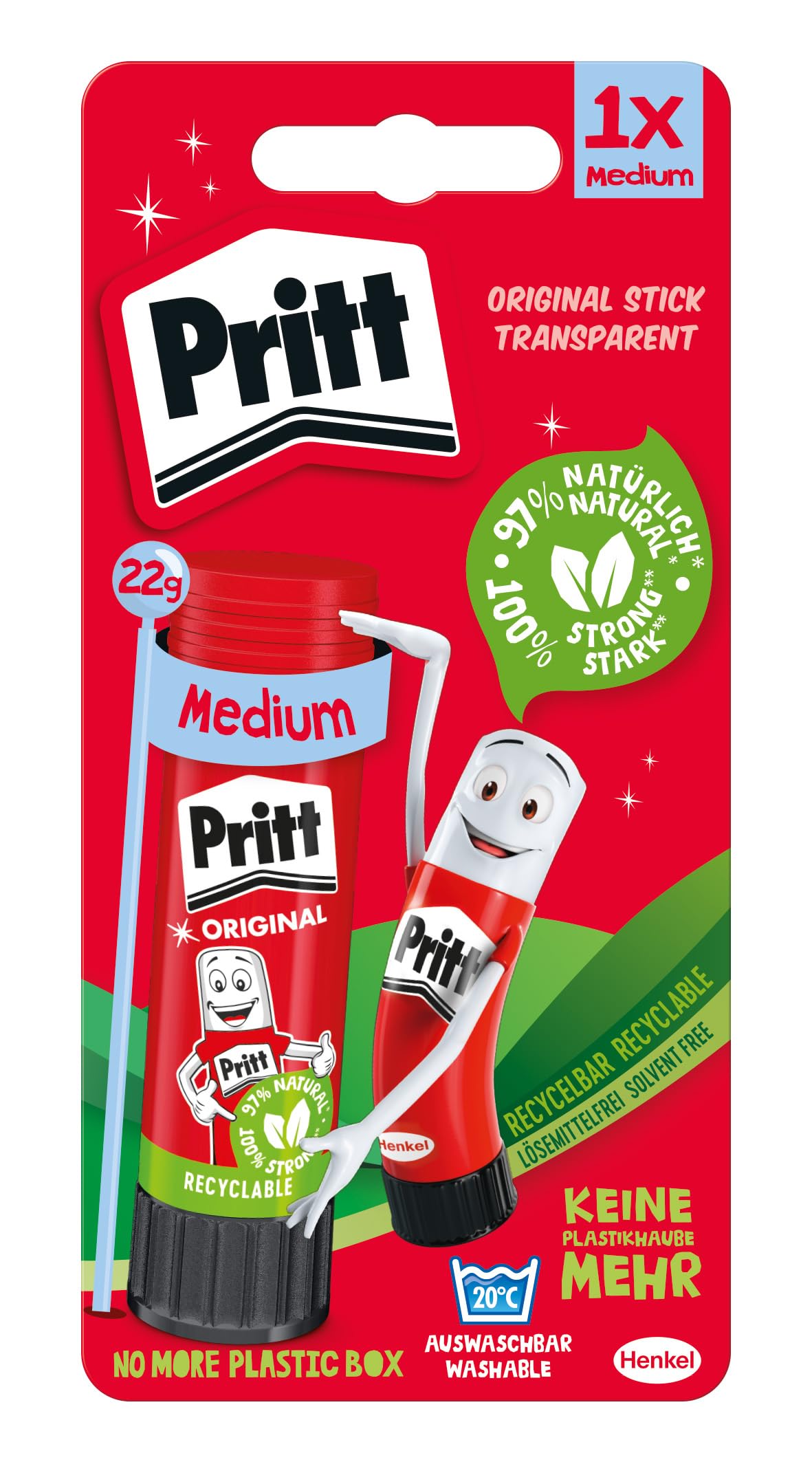 Pritt Stick Original Stick Transparent 22g