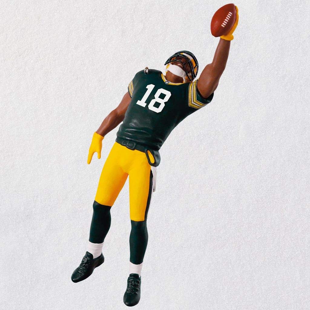 HMK 2018 Keepsake Ornament Green Bay Packers Randall Cobb Ornament HMK 2018 Keepsake Ornament Green Bay Packers Randall Cobb Ornament