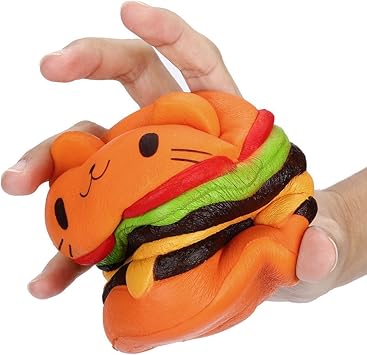 cat burger squishy amazon