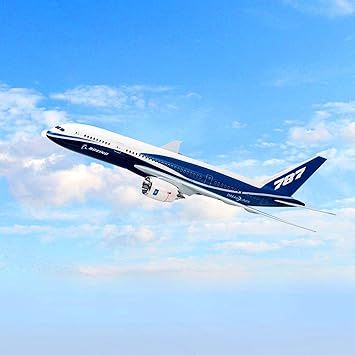 Joysworth Aircraft Model for Home/Office/School (White)