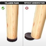 Yelanon Non Slip Furniture Pads 36 pcs 25mm Self Adhesive Rubber Feet view 6