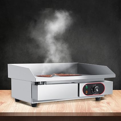 Commercial Electric Griddle Stainless Steel Countertop Grill