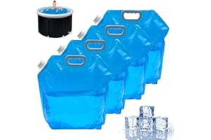 MFBJXC 4 Pack Ice Bath Bags, 10L Large Capacity Bathtub Freezer Water Bagb, Portable Ice Barrel Cold Therapy for Athletes, Ice Baths at Home(Blue)