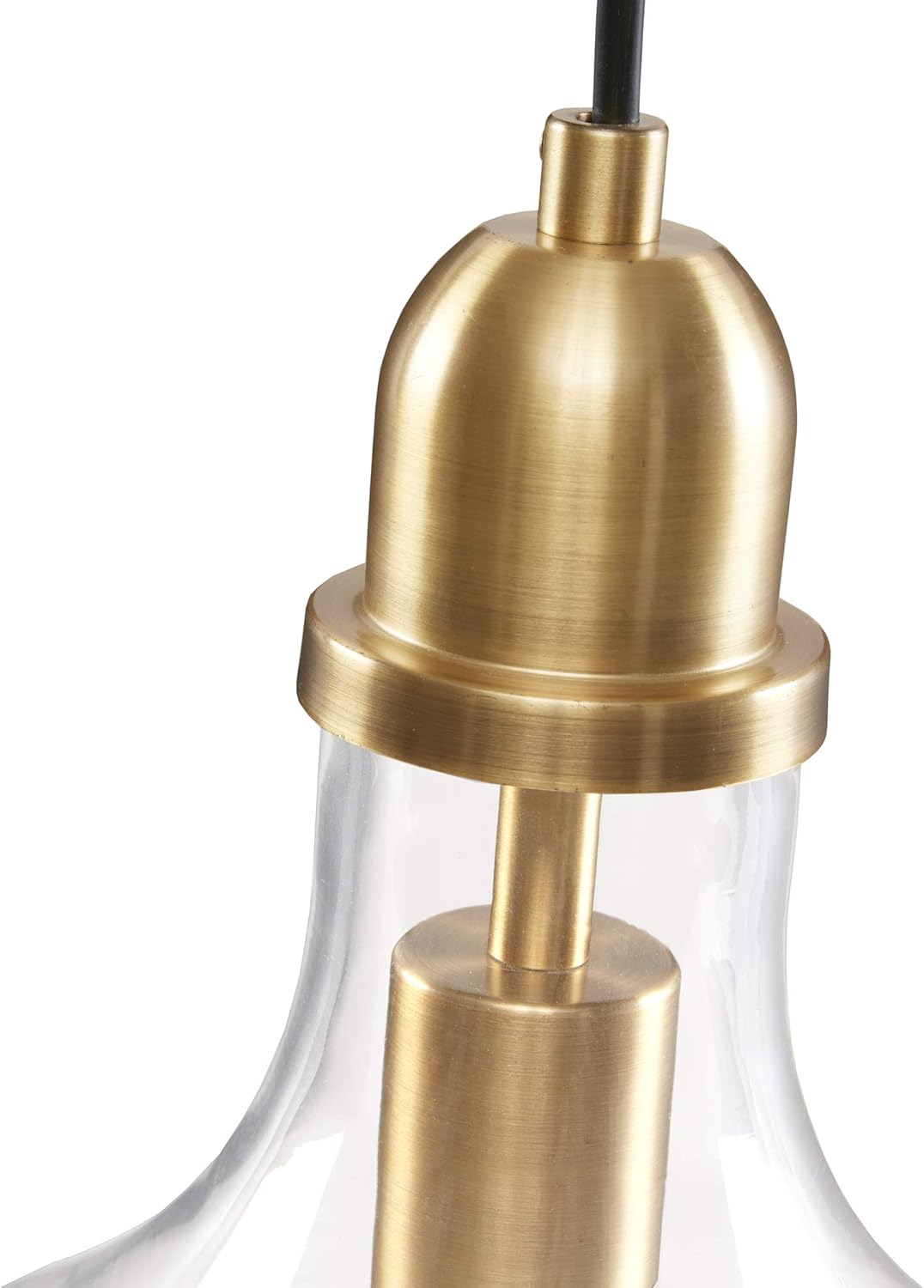 Hampton Hill Auburn Gold Modern Chandeliers Pendant Hanging Lamp Ceiling, Dining Room Lighting Fixtures, 8"x8": Furniture & Decor