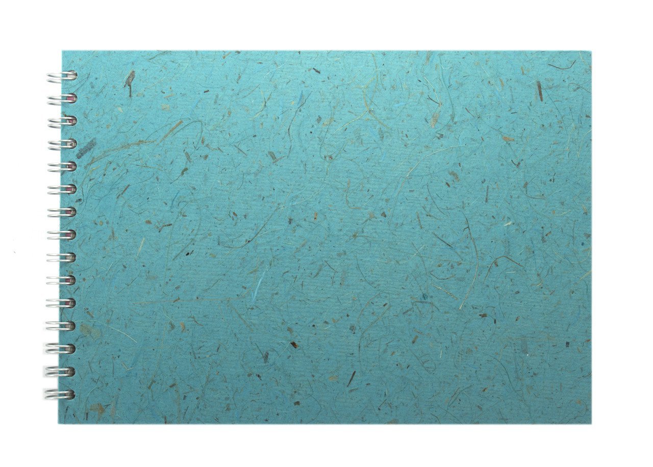 Pink Pig A4 Landscape Sketchbook | White Cartridge, 35 Leaves | Sky