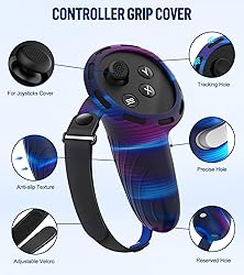 Silicone Cover Set Compatible with Oculus/Meta