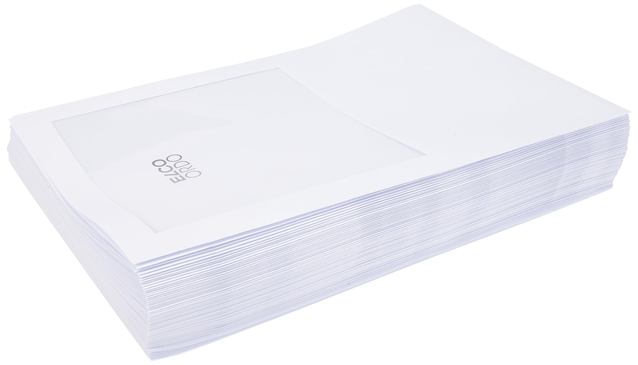 ELCO Ordo Transport, Organizer Folder with Window, 220 x 310 mm, 120 g/m², FSC Mix, White, Pack á 100 folders