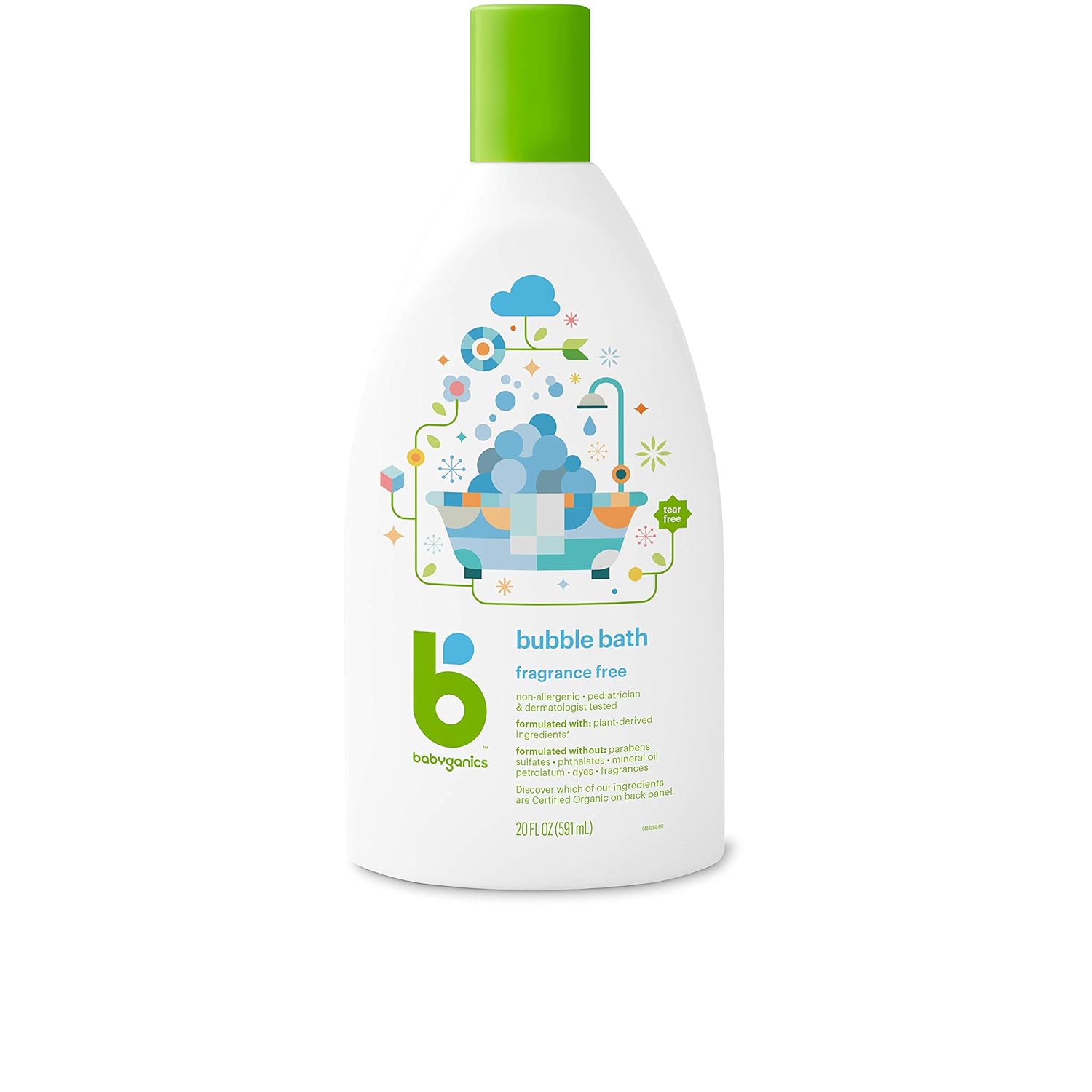 babyganics bubble bath