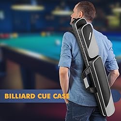 PEKREWS Pool Cue Case, Pool Stick Case 2x2 Holds 2