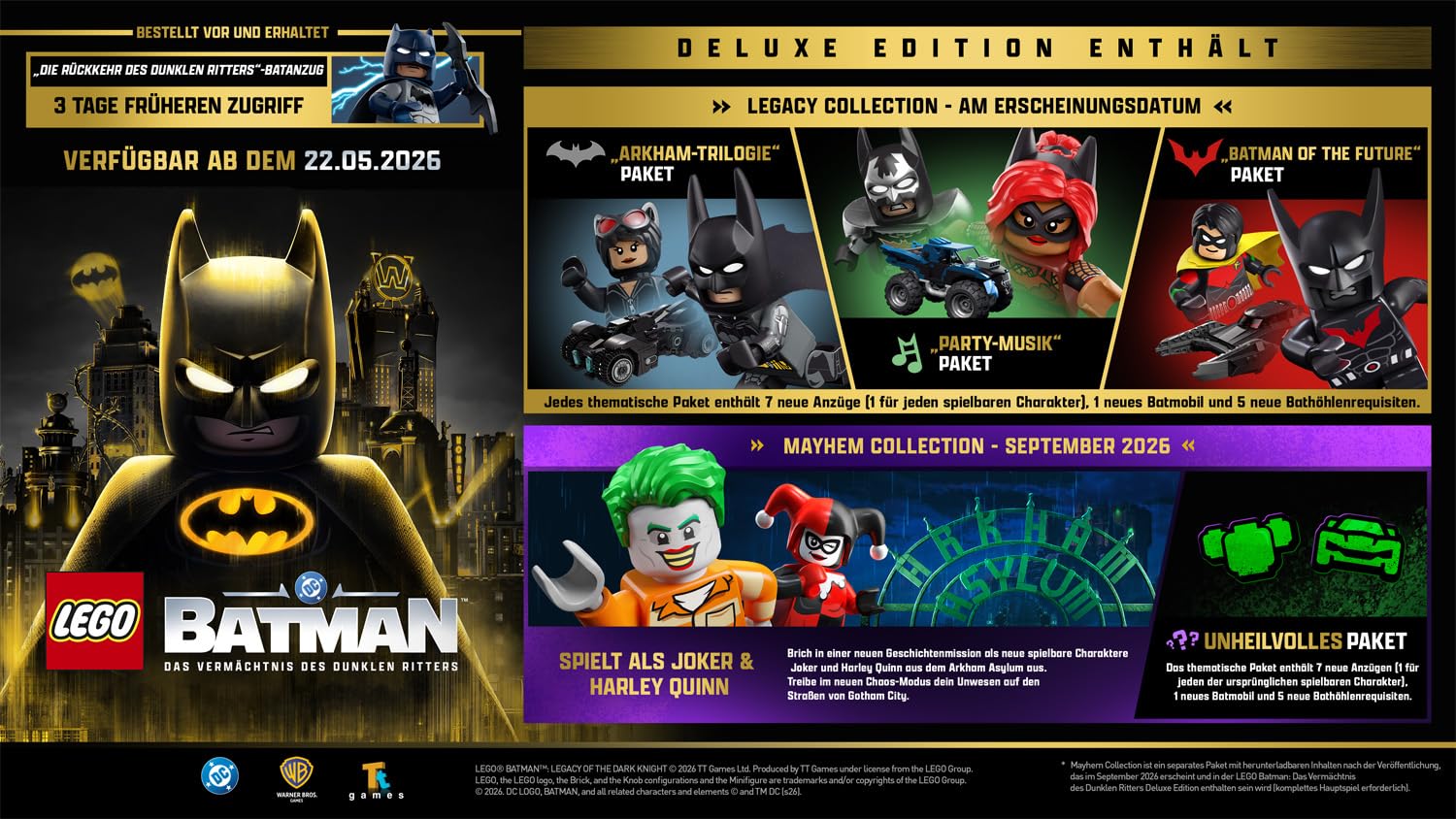 LEGO Batman: Das Vermächtnis des Dunklen Ritters Deluxe Edition (PS5) 2