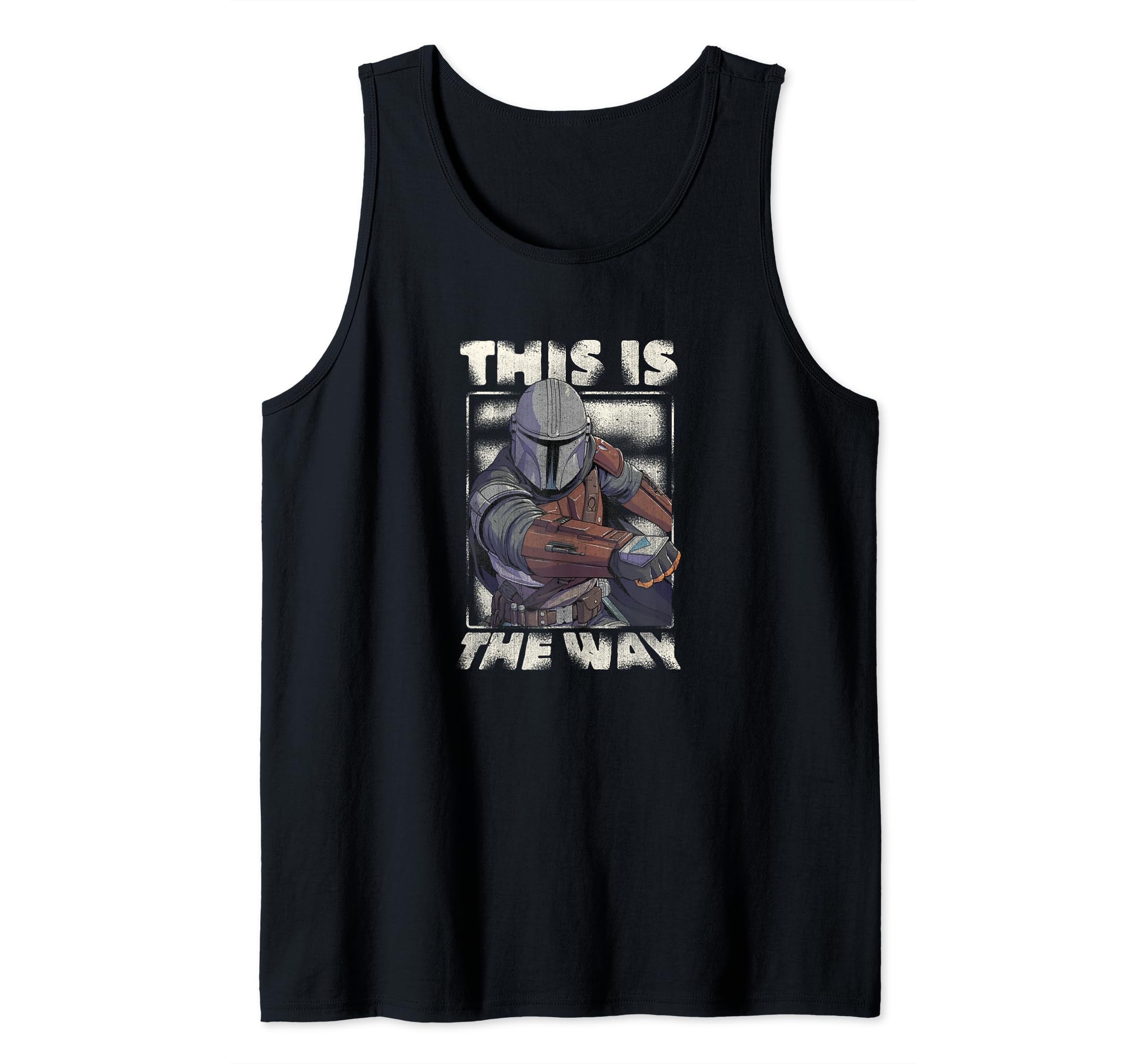 Star Wars The Mandalorian This Is The Way Portrait Tank Top