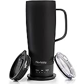 Nextmug Ultra - Temperature-Controlled, Self-Heating Travel Mug (Black - 24 oz.)