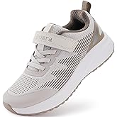 Joomra Little/Big Kids Wide Toe Box Tennis Shoes | Running Sneakers for Boys Girls+Rubber Outsole
