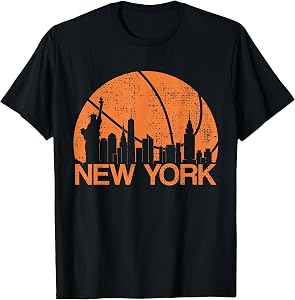 Basketball Season, NYC Player, Sports Fans at The Gardens T-Shirt
