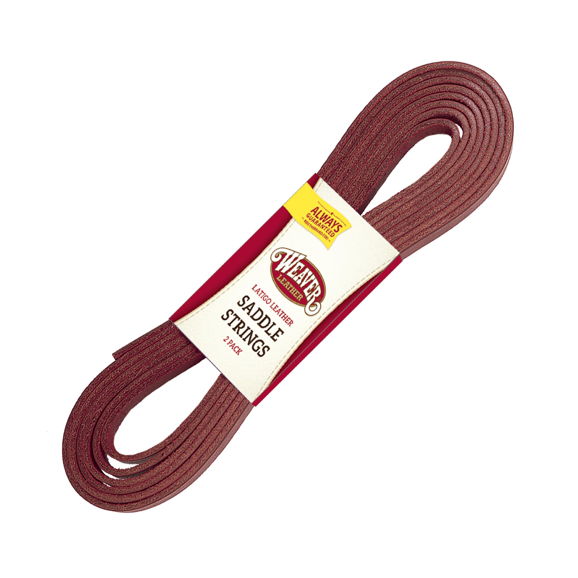 Weaver Leather Saddle String Handy Pack, Burgundy, Purple, 1/2" x 72"