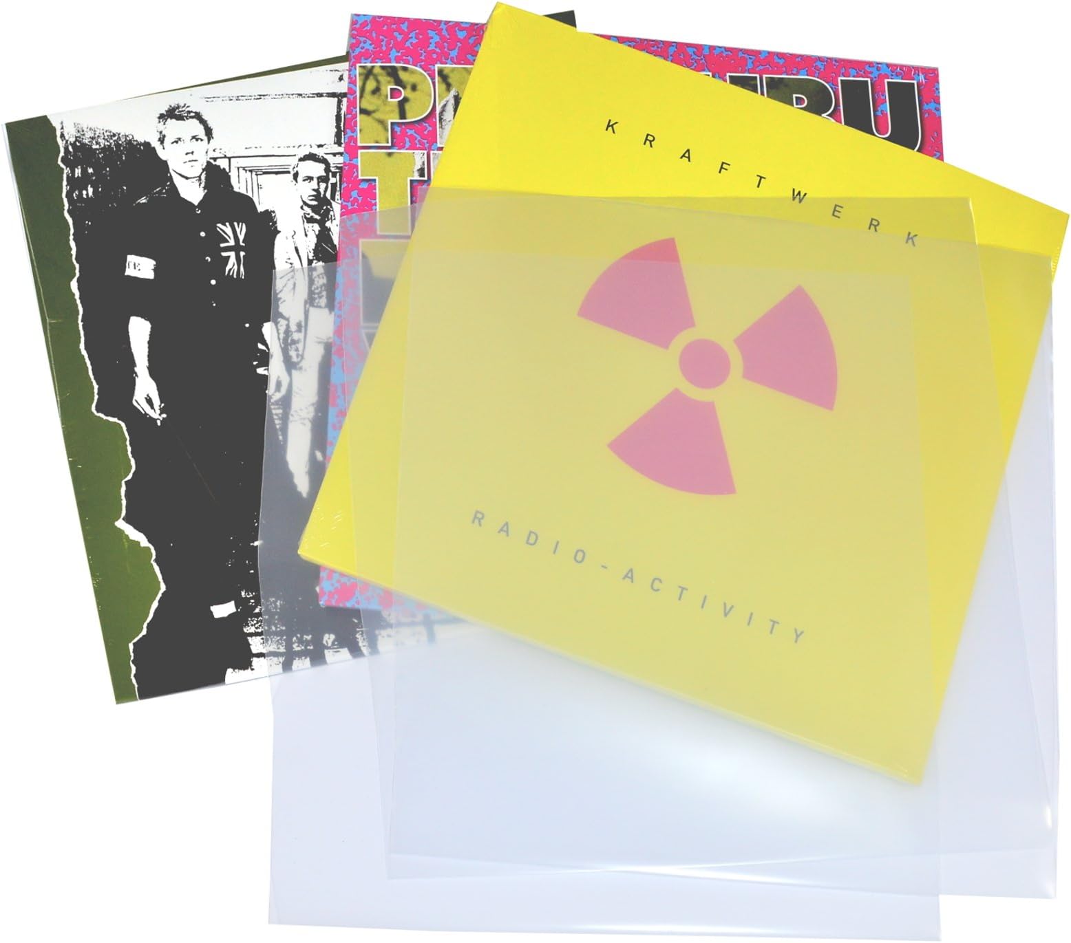 80x 12 Inch Outer Vinyl Record Sleeves Fits Double Triple Gatefold 450g Gauge Lp polythene Sleeves 12 inch Acid Free 12" inch Outer Vinyl Plastic Record Sleeves Polythene Record Sleeves 12 inch