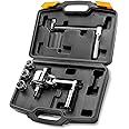 XtremepowerUS Torque Wrench Multiplier Lug Nut Labor Saving Wrench Remover Set (1/2" Driver) Wrench Lug Nut Remover 17mm, 19mm, 21mm Sockets w/Case