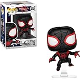Funko Pop Marvel: Animated Spider-Man Movie Mile Morales Spider-Man Collectible Figure, Multicolor (33977)