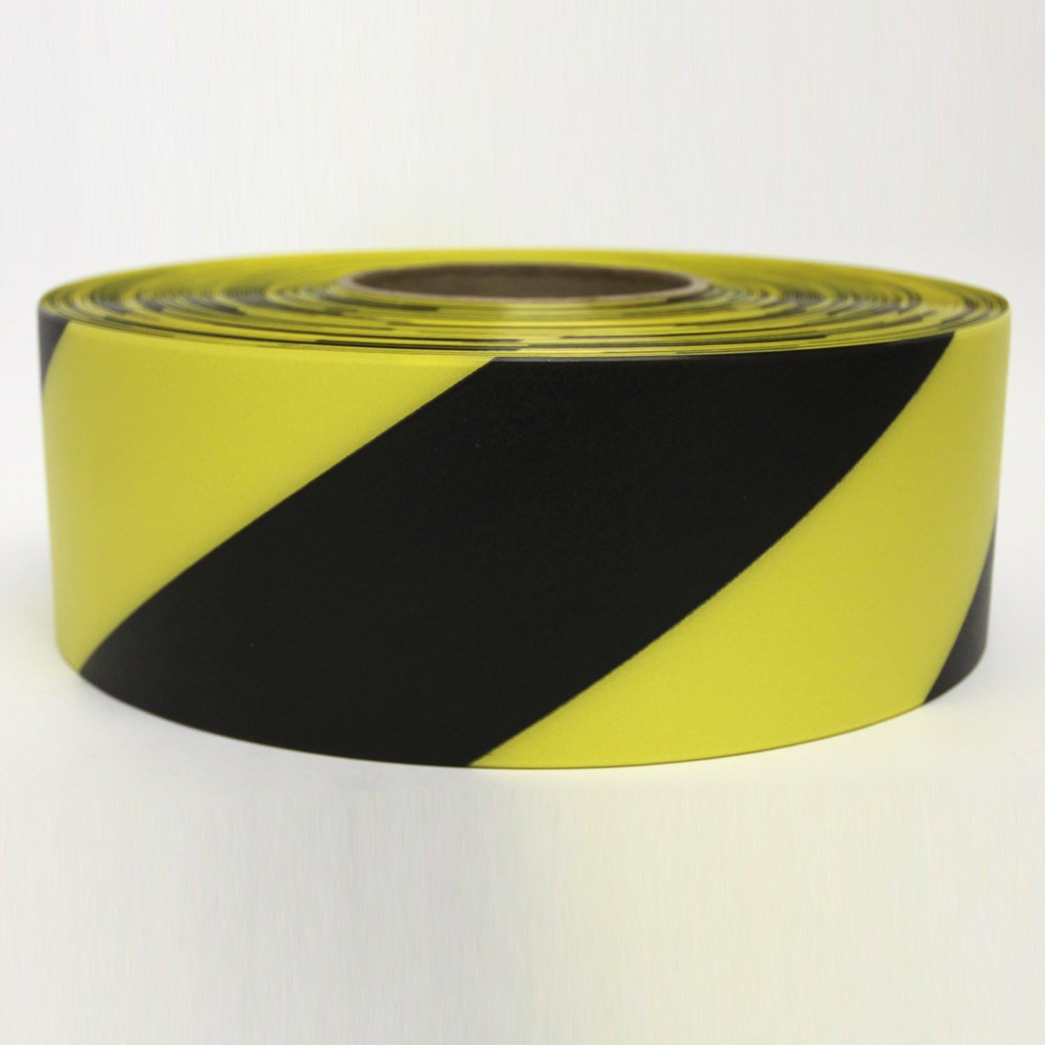 DuraStripe Supreme V Black/Yellow Industrial Floor Marking Tape, 34-Inch x 50 Foot Roll