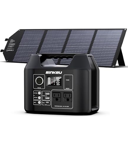 Amazon.com : 300W Portable Power Station with Solar Panel 40W