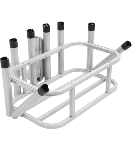 angler's fish-n-mate fold-down bumper mount rod holder Amazon.com: Angler's Choice Fish-n-Mate 6 Rod Holder Fold-Down for Vehicle  : Sports & Outdoors