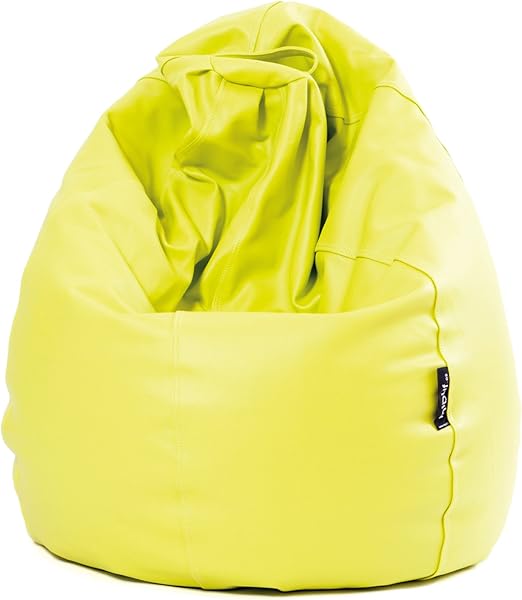 MiPuf - Puff de Pera Original Tamaño XL - 130x80x80 cm - Tejido ...