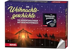 ROTH Tea Advent Calendar "The Christmas Story" 2023 Filled with High-Quality Tea Blends