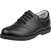 Womens Classic Saddle Oxfords Lace-Up Shoes