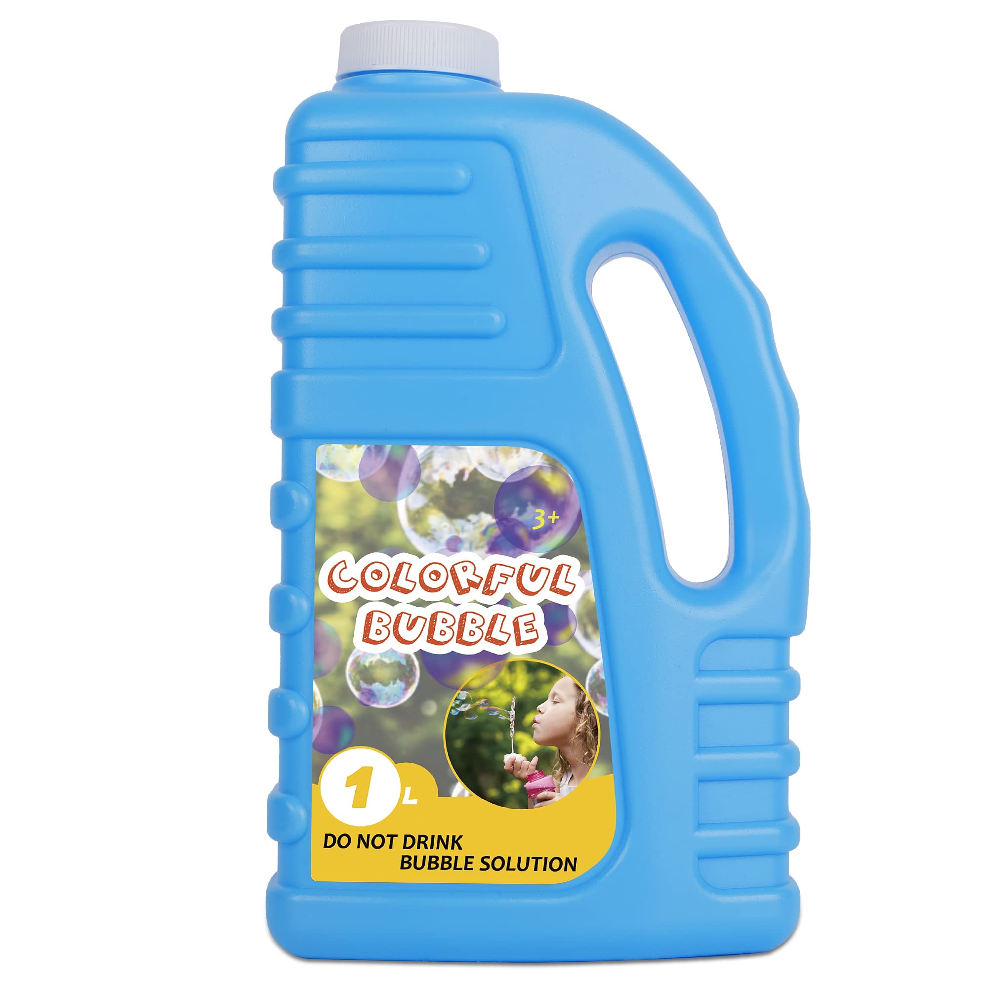 Lulu Home Bubble Concentrated Solution, 1 L/ 33.8 OZ Bubble Refill Solution for Kids Halloween Parties, Bubble Machine, Giant Bubble Wand, Bubble Blower Toys