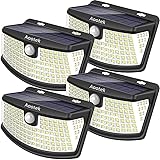 Aootek New Solar Motion Sensor Lights 120 LEDs with