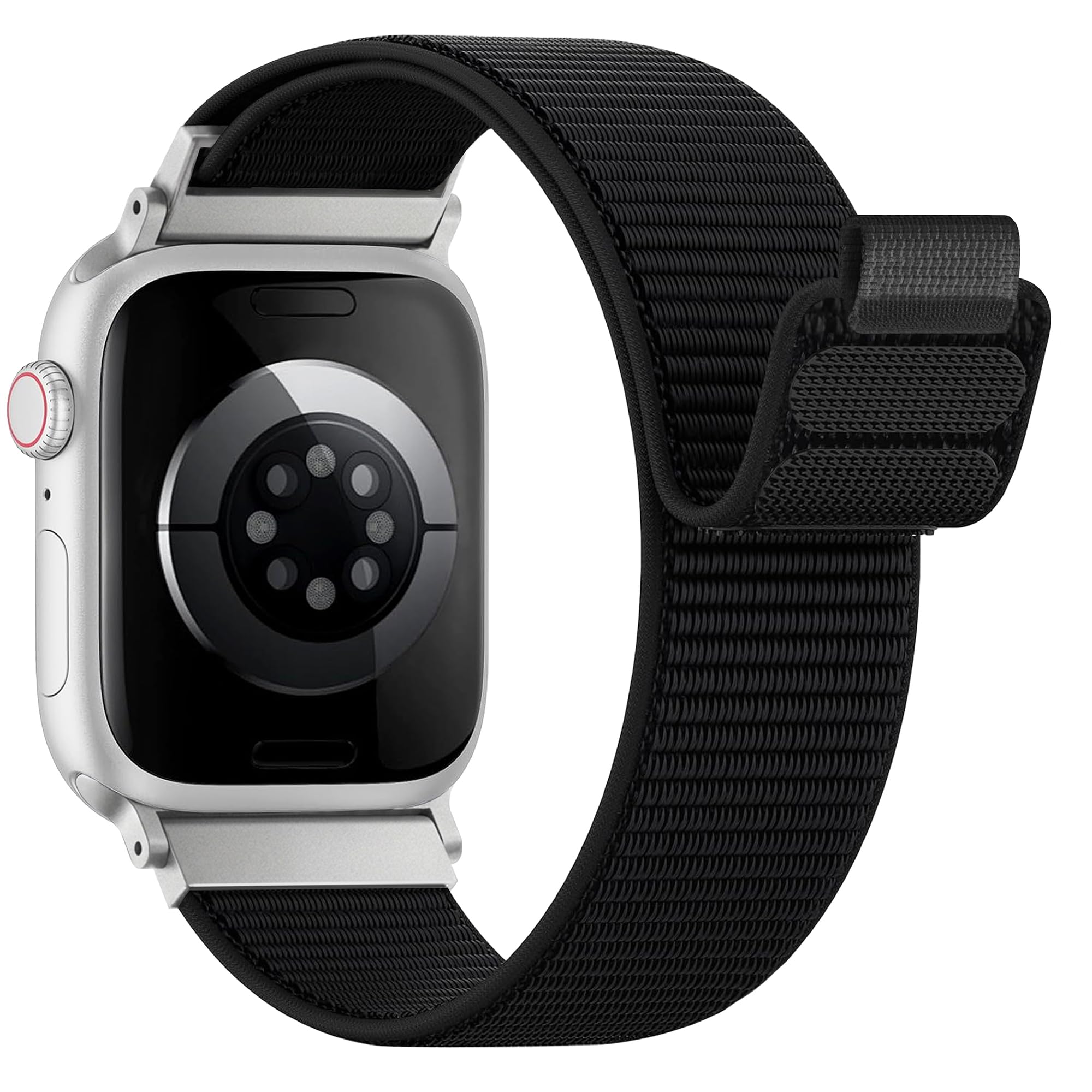 Soft Nylon Sport Loop Band Compatible with Apple Watch Bands 38mm 40mm 41mm 42mm 44mm 45mm 46mm 49mm for Women Men, Adjustable Breathable Strap for iWatch Series 11 10 9 8 7 6 5 4 3 SE Ultra 3 2 1