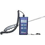 Dwyer 471B Digital Thermo-Anemometer with Hot-Wire Probe, 0 to 30 m/s Velocity, -40 to +100° C Temperature