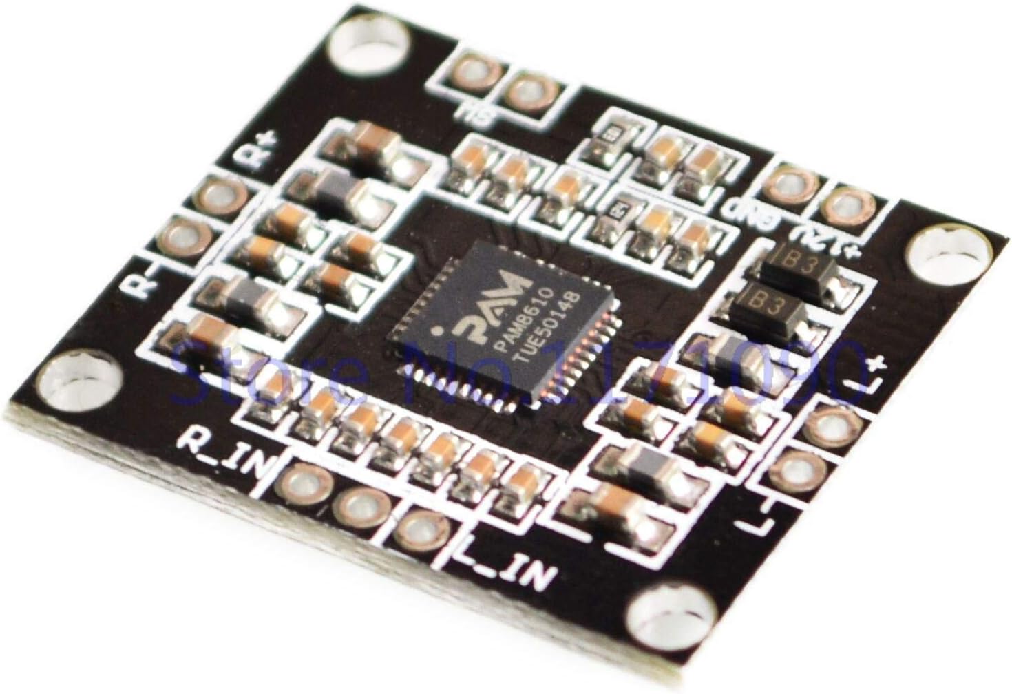 DIYUKMALL 10pcs/lot PAM8610 digital power amplifier board 2 x15w dual channel stereo mini class D power amplifier board