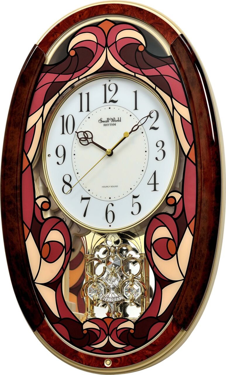 Buy RHYTHM Crystals Magic Motion Clock 12+12 Melodies and 6 XMas Songs