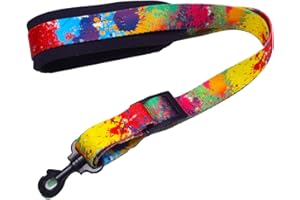 Paint Splatter Neoprene padded Saxophone strap with locking swivel snaphook for Alto, tenor or Soprano Sax Model SSXW Paint Splatter by Legacystraps