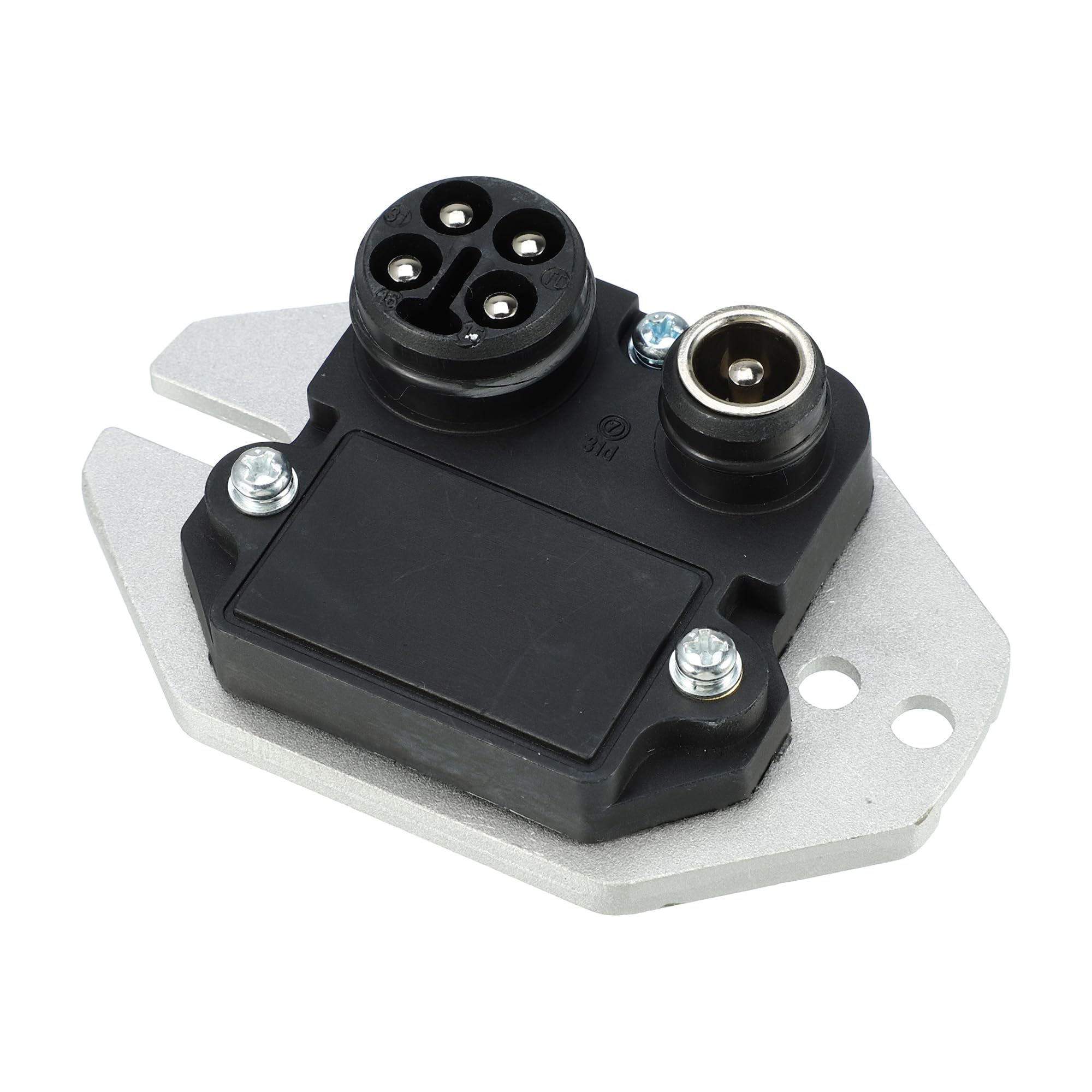 Photo 1 of INFINAUTO Ignition Control Module, Inner Ignition Module Control Unit No.0025459032 for Mercedes-Benz 190E 1987-1988 ABS Black, 1 Pc