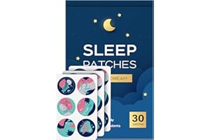 RAAYAM Sleep Patches, 30 Pack Upgraded Deep Sleep Patches for Adults, All Natural Deep Sleep Patches, Quick Acting Ingredients, for Men and Women, Easy to Use That Last All Night - Blue - 12