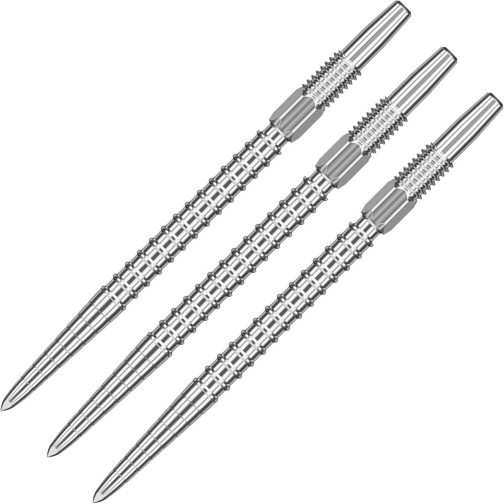 Target Darts Swiss Point Chrono 30mm 3 Pack Silver Points