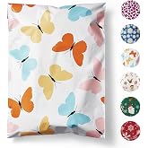Fuxury Poly Mailers 10x13" 20 Pack,Cute Shipping Bags for Clothes,Butterfly | Self Adhesive Mailing Shipping Envelopes,Waterproof Mailers Poly Bags,Colorful Packaging Bags for Business,Boutique&amp;Online
