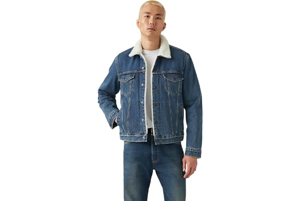 Levi's mens Sherpa Trucker Jacket (Also Available in Big & Tall) Jacket