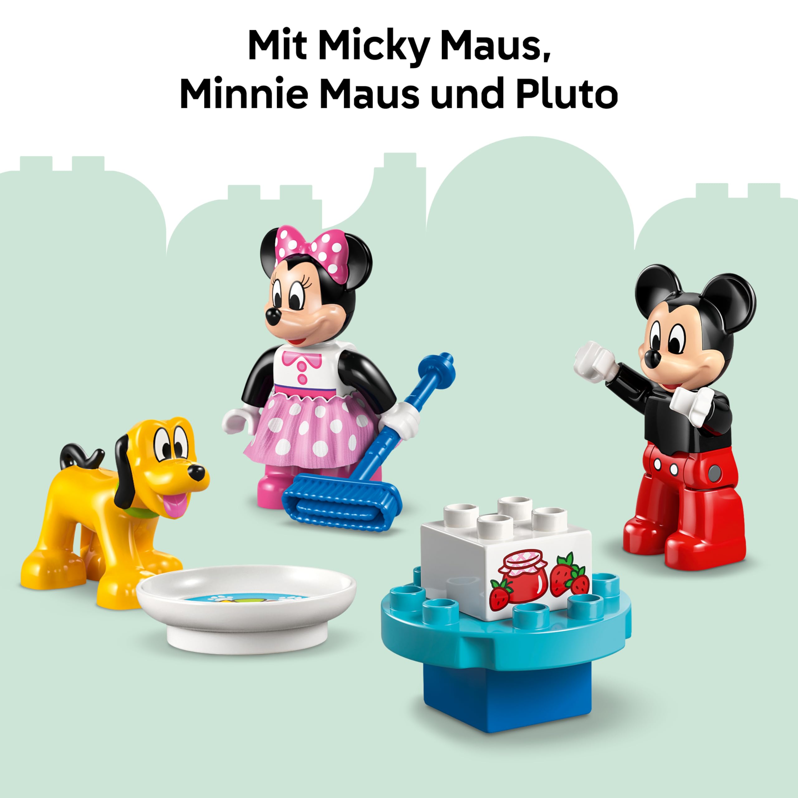 LEGO DUPLO | Micky Maus Wunderhaus mit Minnie und Pluto - Pädagogisches Feinmotorik Spielzeug für Kleinkinder - inkl. 3 Figuren & Toodles - Geschenk für Jungen & Mädchen ab 2 Jahren - 10465 6