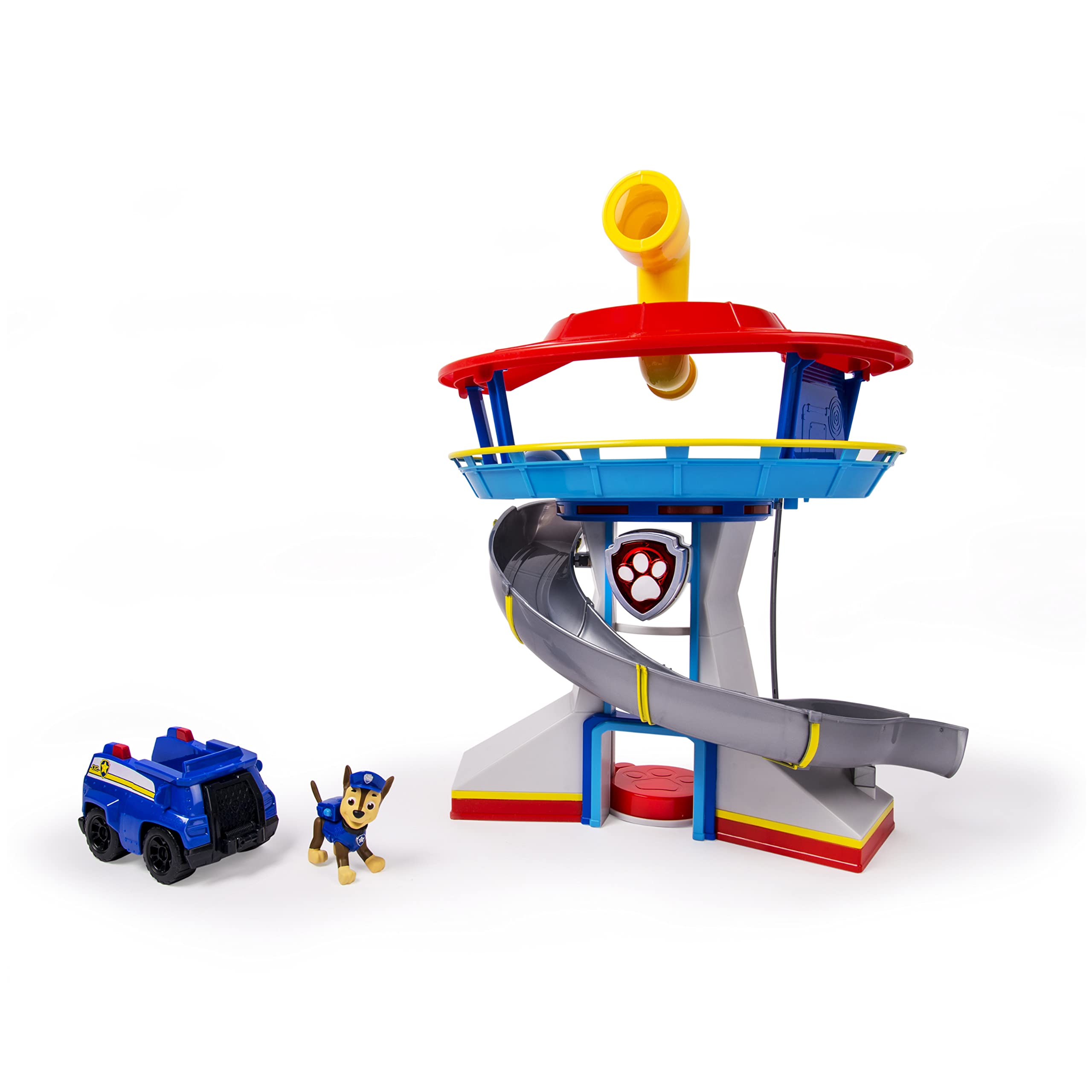 PAW PATROL Lookout Headquarters Playset with Chase, Black, 6022632