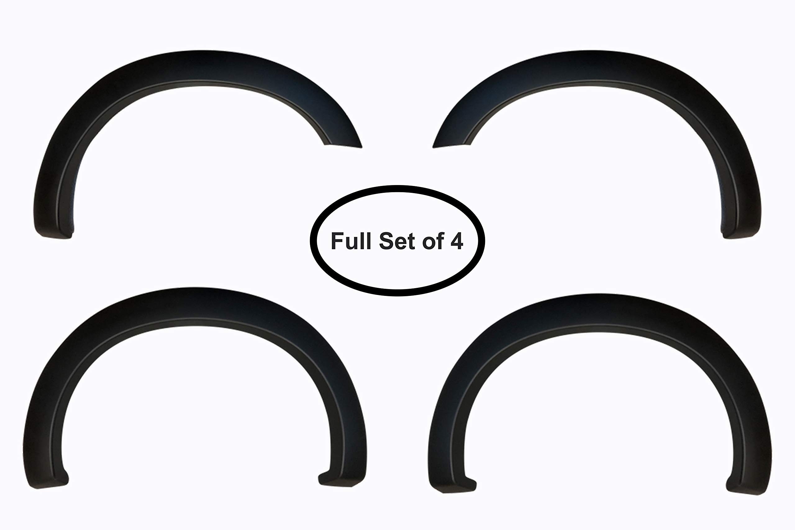 Monkey Autosports Factory/OE Design Fender Flares Compatible with 2011-2016 Ford F250/350. Set of 4