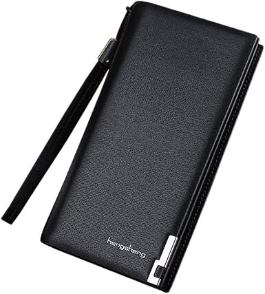 mens leather money bag