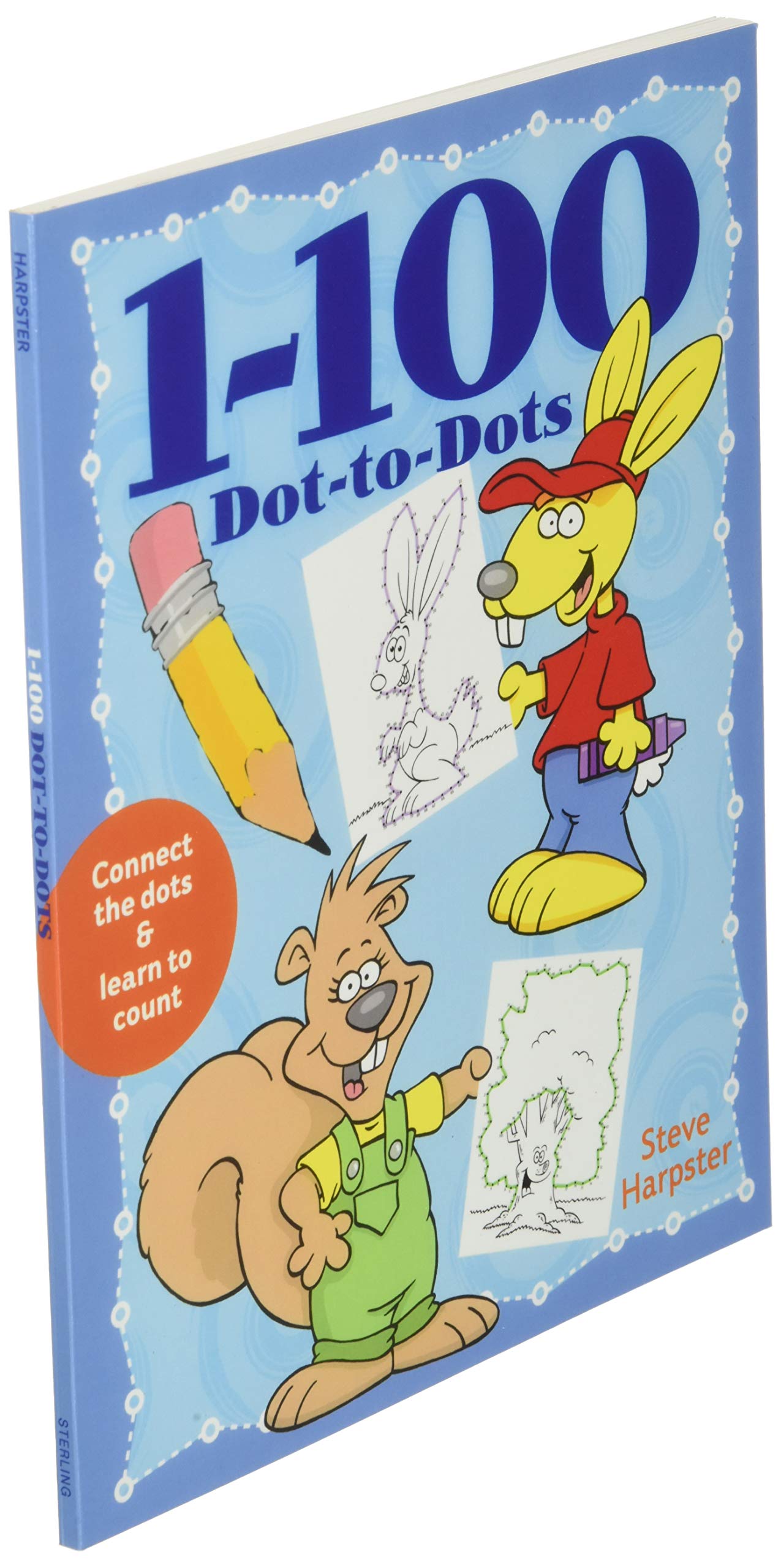 1 100 Dot To Dots Harpster Steve Amazon Com Books