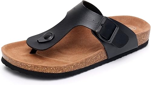 sole cork flip flops mens