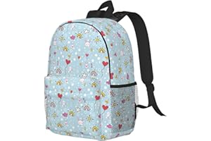 Uxeqtop Kids Backpack for School Elementary Lightweight Cute Students Bookbag for Teens Boys Girls School Bag