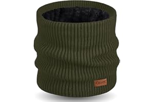 Oliumt Neck Warmer for men,Winter Neck Gaiters Face Scarf Women Windproof Warm Fleece Scarves Gaiter for Cold Weather