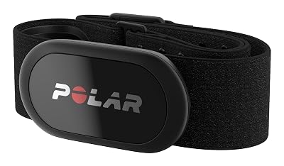 Polar H10 Heart Rate Monitor Chest Strap - ANT + Bluetooth, Waterproof HR Sensor for Men and Women, Black, M-XXL