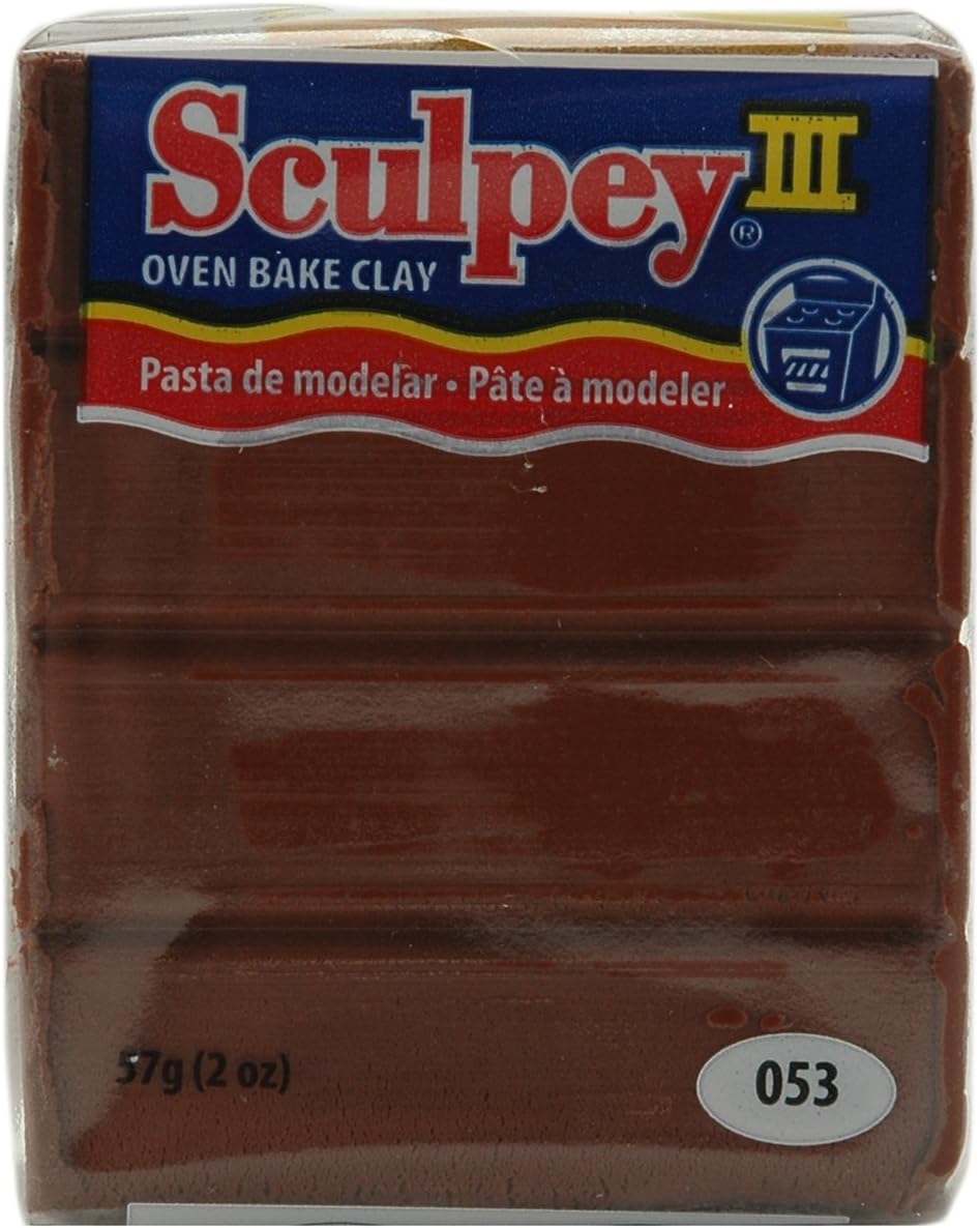 Sculpey III Clay 2oz Chocolate